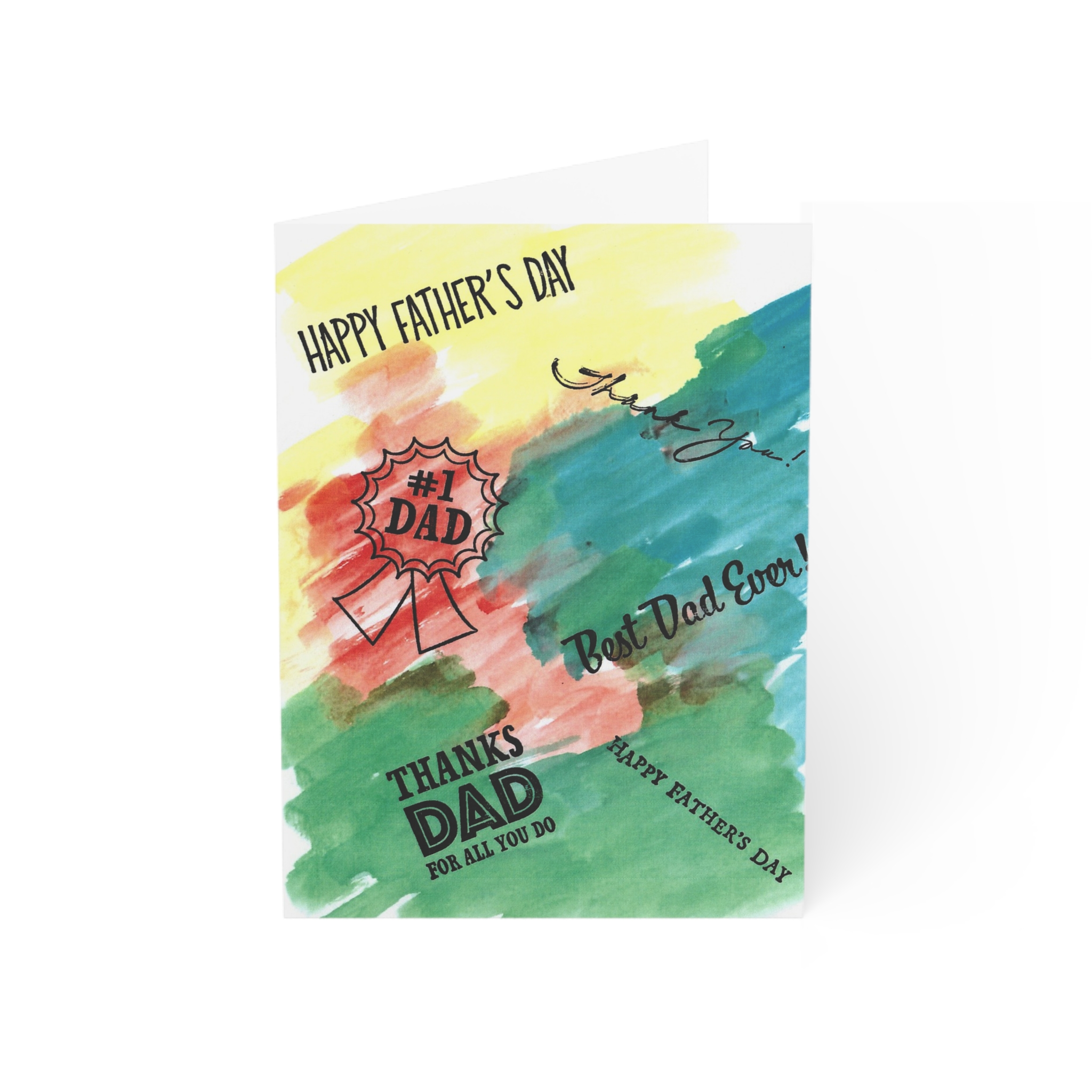 Father's Day Greeting Cards Set - 1, 10, 30, or 50pcs - Colorful & Heartfelt Designs - Image 33