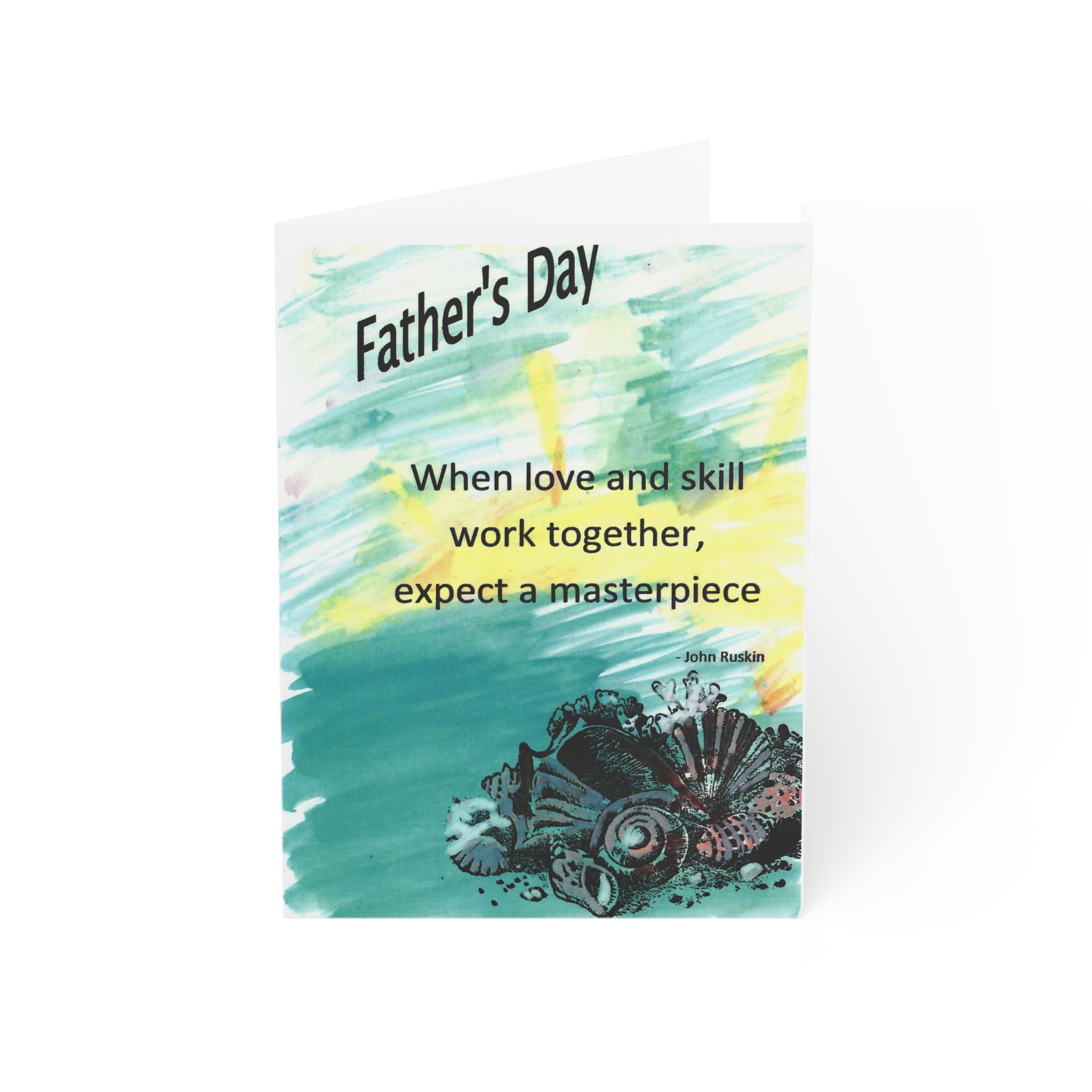Father's Day Greeting Cards Single or Set - Inspirational Quotes (1, 10, 30, 50pcs) - Image 49