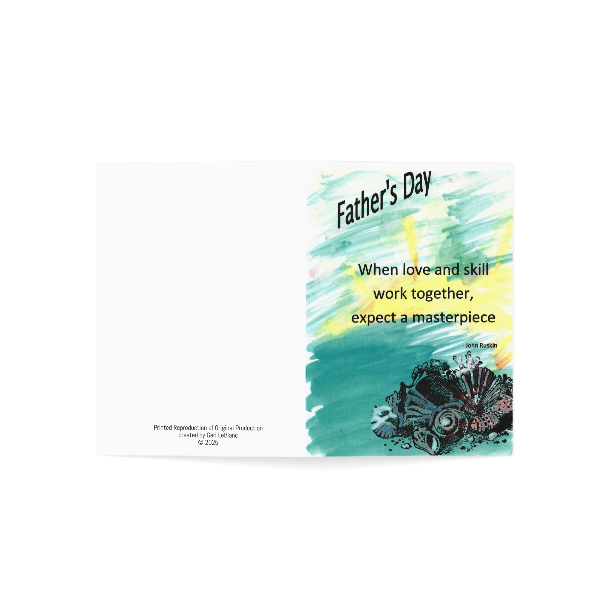 Father's Day Greeting Cards Single or Set - Inspirational Quotes (1, 10, 30, 50pcs) - Image 3